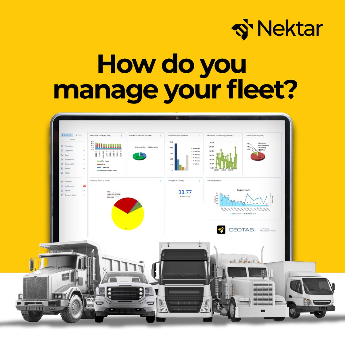 Streamline your fleet management processes, reduce risks, and boost operational efficiency with our collaborative platform. Book a free demo and see how simple data collection and management can be: nektar.io/solutions/flee…

#fleet #data #construction