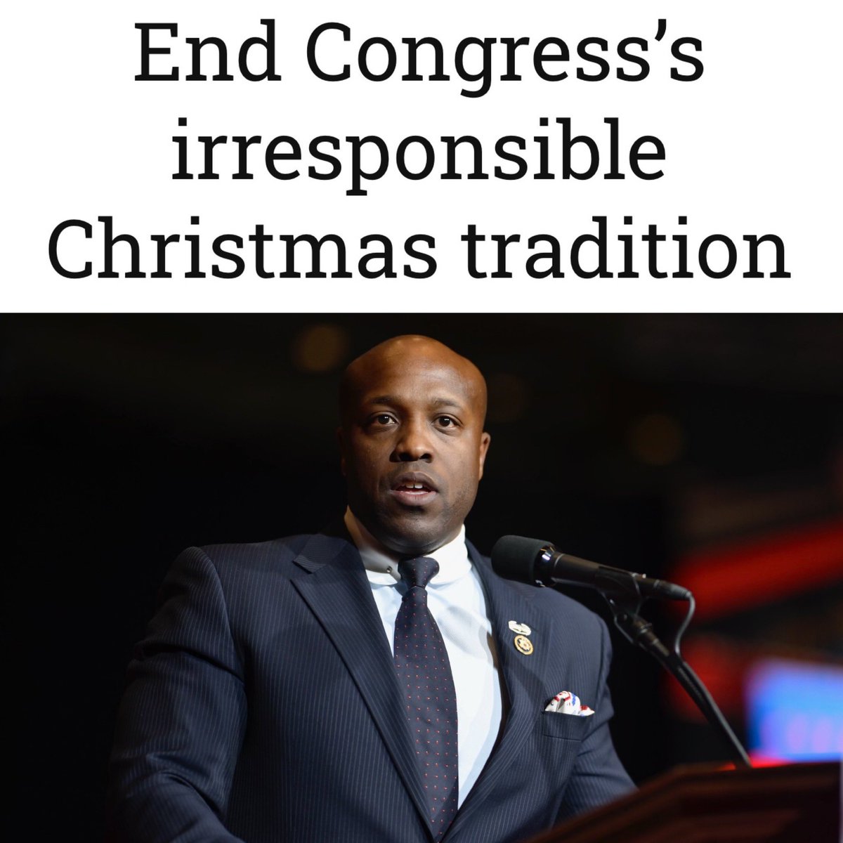 I’m voting NO on the CR and much like the American people, I’m getting tired of governing this way.  

Read my latest column in the <a href="/dcexaminer/">Washington Examiner</a> LINK in BIO 📲