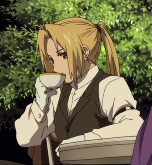 SandoMadoshi's tweet photo. ⠀ 
⠀ ⠀ ⠀ ⠀ A small sip of tea was taken.
⠀ https://t.co/IfC8yQzVMv