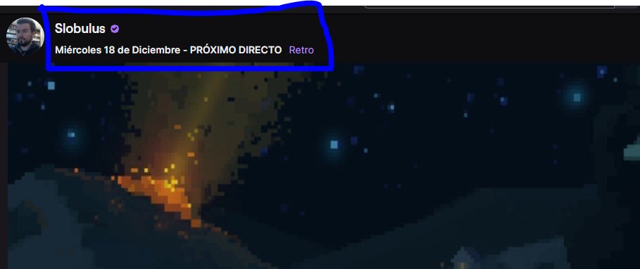 LogVicio's tweet photo. Parece ser que la vuelta de @slobulus está fechada para mañana 18 de diciembre, como así ha actualizado él mismo en Twitch.

Estaremos atentos ante la venida del genio supremo 👀

#slobulus #slo https://t.co/lk61pvlSuG