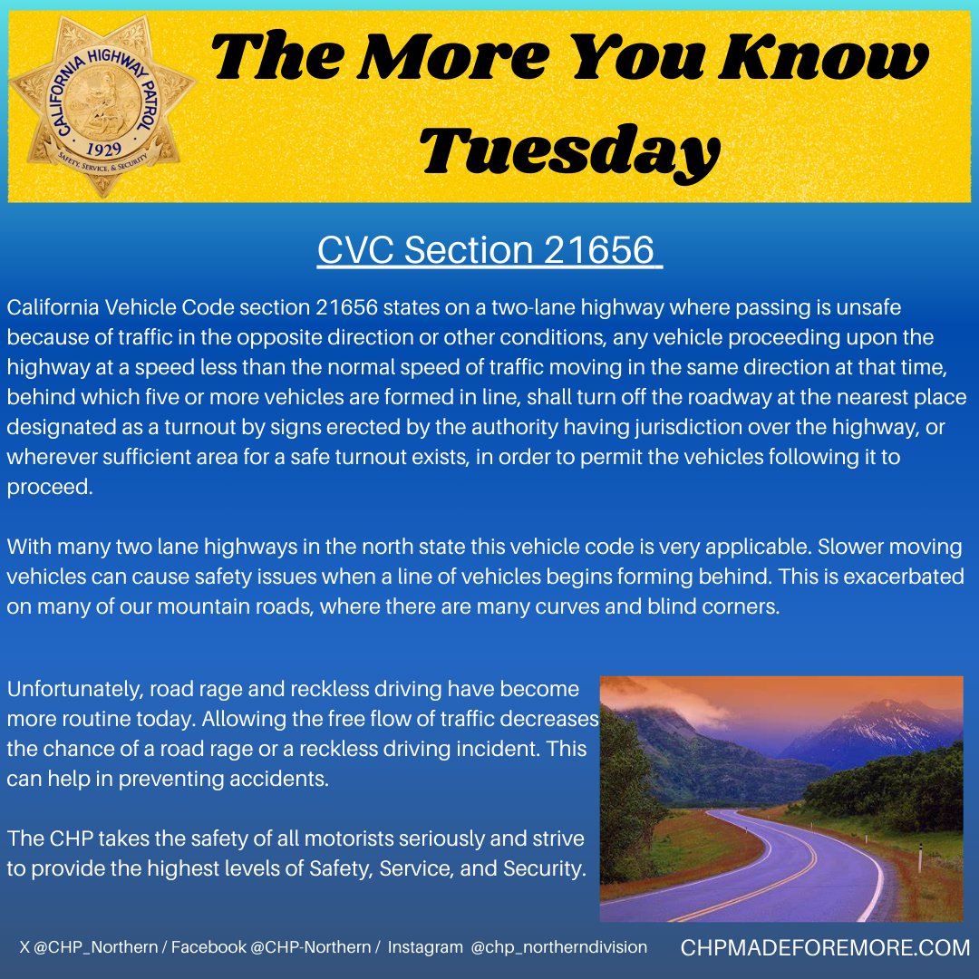 CHP Northern Division tweet media