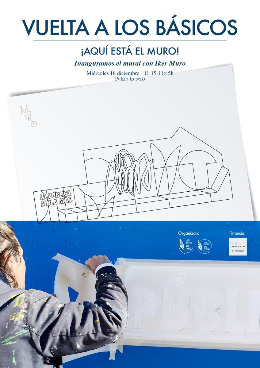 Mañana estrenamos muro!
Qué nervios!! 🥰