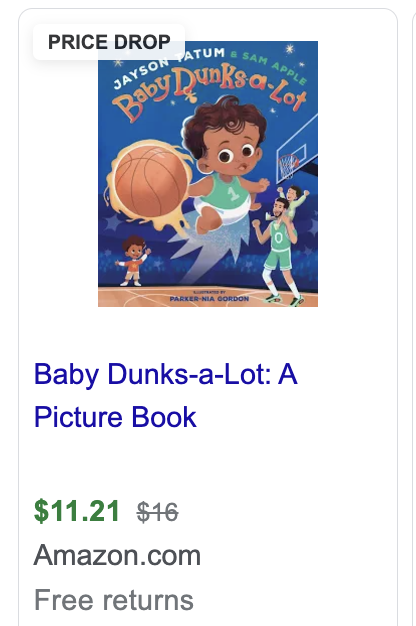 Sam_Apple1's tweet image. Win a Jayson Tatum-signed, 1st-edition of Baby Dunks-a-Lot!  ☘️🏀🍼

👉 To Enter: Retweet [this original post] with the words: "Win a Jayson Tatum-signed copy of Baby Dunks-a-Lot! ☘️🏀 🍼"

👉Enter by Thurs, 12/19, 11:59 pm (EST). Winner notified via DM. Arrives before Christmas!