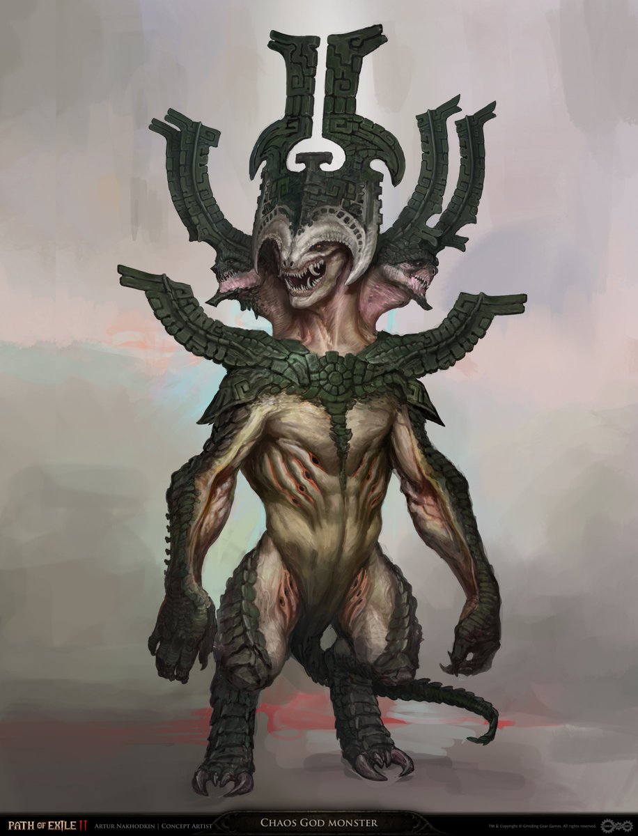 artpaque's tweet image. Chaos God monster
Monster for Trial of Chaos in Path of Exile 2.