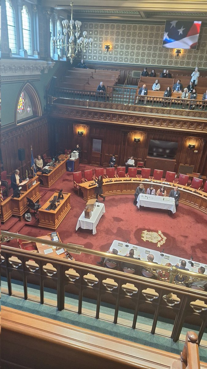 jayoung3292's tweet photo. In the #CTStateSenate chamber right now to watch my state cast it's Seven #ElectoralCollege votes for @KamalaHarris (The first Black Woman ##PresidentialNominee in U.S history) even though the outcome didn't go our way, this is STILL a historic moment. 🙏 #CTPolitics 🗳☑️ @CTSotS https://t.co/ZCkluycy8R