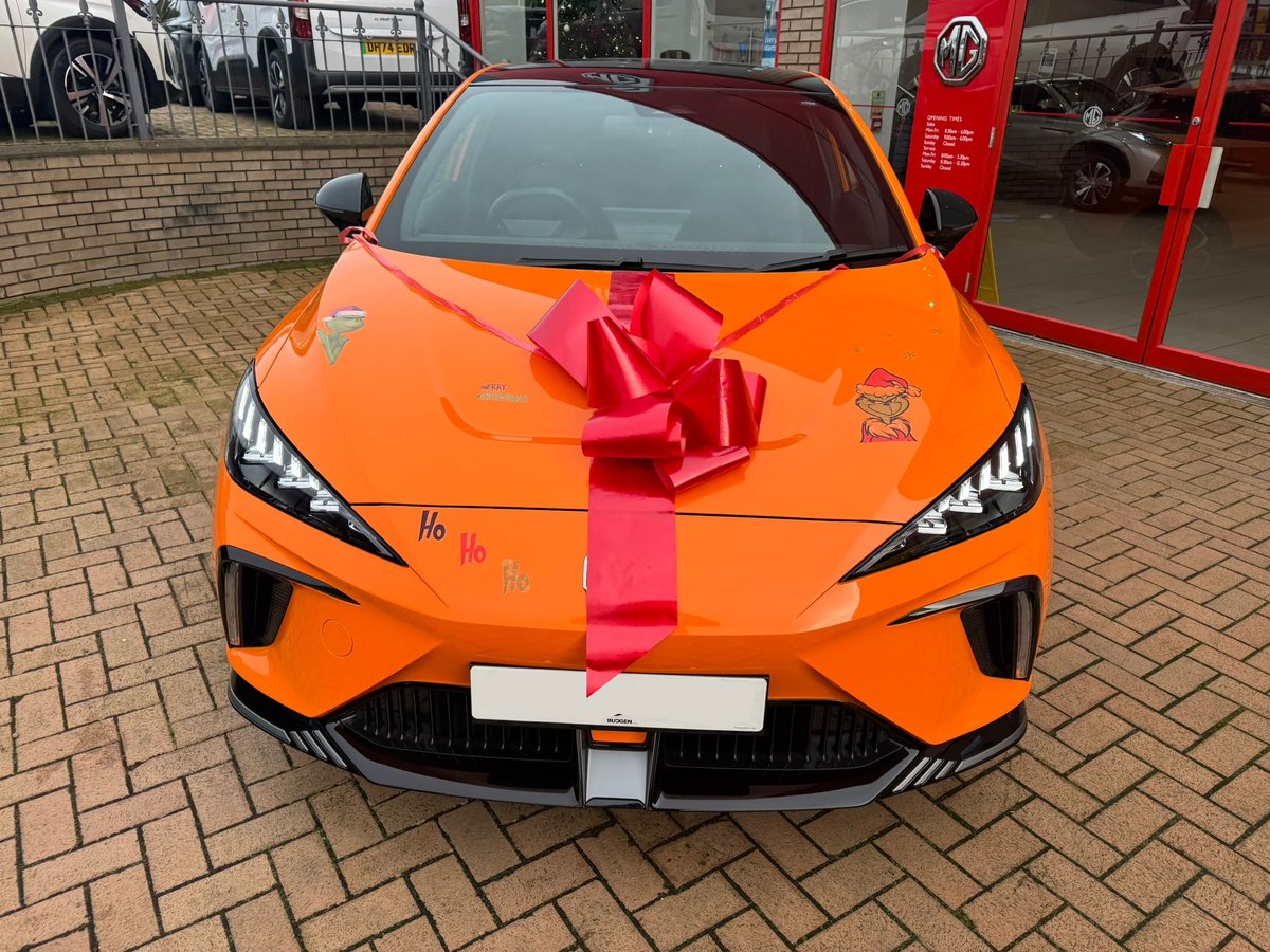 Mrs. Humphreys took home her All-New MG4 XPOWER with a festive surprise! As a Grinch fan, she was thrilled by the MG team’s festive twist they added to her handover. There’s still time to treat yourself before Christmas. Visit MG Telford today to see what’s waiting for you!