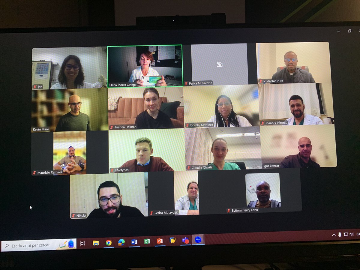 Great Online meeting session: Acute aortic syndrome at the ESVS Aortic fellowship. Thanks all the fellows and @KevinMani @IgorKonkar <a href="/ESVSmembership/">ESVS</a>