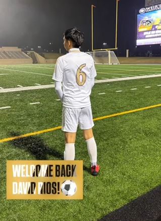 Welcome Back #6! After 2 years, Senior CM David Rios makes his Return. Great to have you Back!
<a href="/CleburneISD/">Cleburne ISD</a> <a href="/CISDSports/">Cleburne ISD Athletics</a>  <a href="/cleburnehigh/">Cleburne High School</a> <a href="/Cleburne_AT/">Cleburne Athletic Training</a>