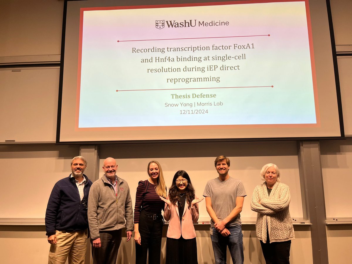 bioyangxue (@bioyangxue) on Twitter photo I’m beyond thrilled to share that I successfully defended my thesis last Wed! Heartfelt thanks to my incredible mentor <a href="/morris_lab/">Samantha Morris</a> , beloved Morris Lab members, and everyone who cheered me on throughout this journey. It still feels like a dream, but I’m officially Dr. Yang! 🎓🥳 I’m beyond thrilled to share that I successfully defended my thesis last Wed! Heartfelt thanks to my incredible mentor <a href="/morris_lab/">Samantha Morris</a> , beloved Morris Lab members, and everyone who cheered me on throughout this journey. It still feels like a dream, but I’m officially Dr. Yang! 🎓🥳