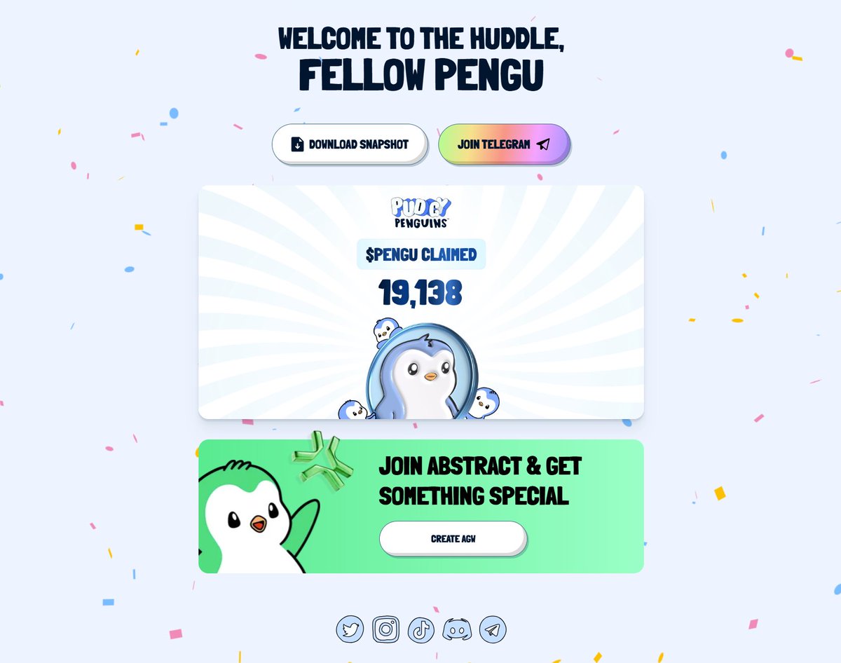 ✨ Pudgy Penguins 🚀