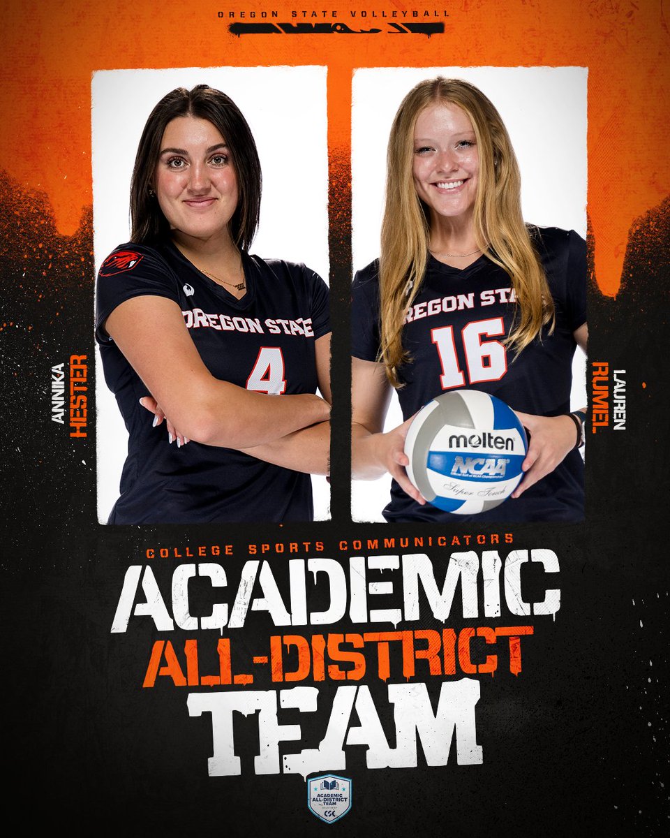 𝘛𝘩𝘦 𝘢𝘤𝘤𝘰𝘭𝘢𝘥𝘦𝘴 𝘬𝘦𝘦𝘱 𝘳𝘰𝘭𝘭𝘪𝘯𝘨 𝘪𝘯 📚📝

Congrats to Anni and Lauren for being named to CSC's Academic All-District Team!

linktr.ee/BeaverVBall