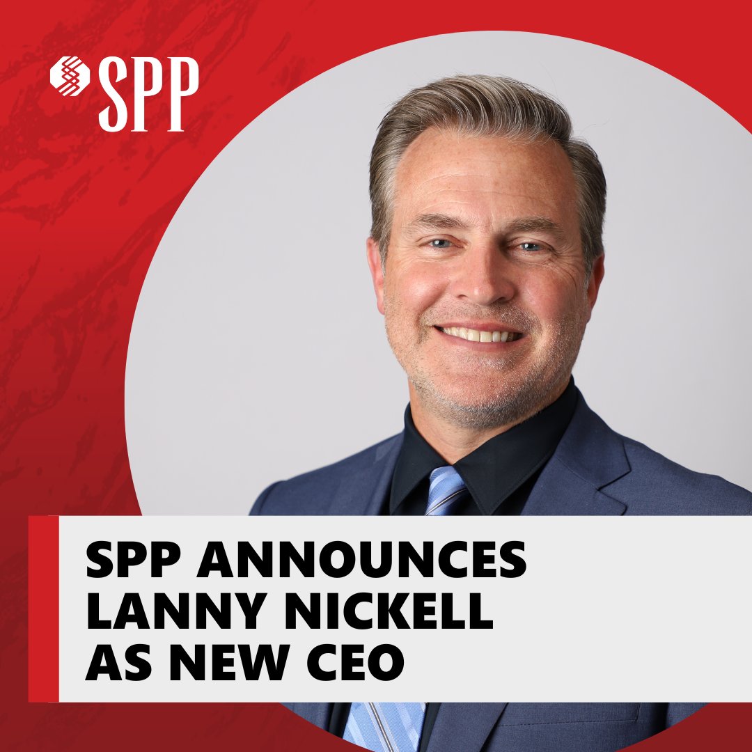 SPPorg's tweet photo. Today, the SPP Board of Directors announced Lanny Nickell has been selected to serve as the organization's new President and CEO effective April 1, 2025. Nickell will succeed Barbara Sugg, who has served as President and CEO since 2020. https://t.co/703jJ7ge8p https://t.co/YIRq2vc7Dl