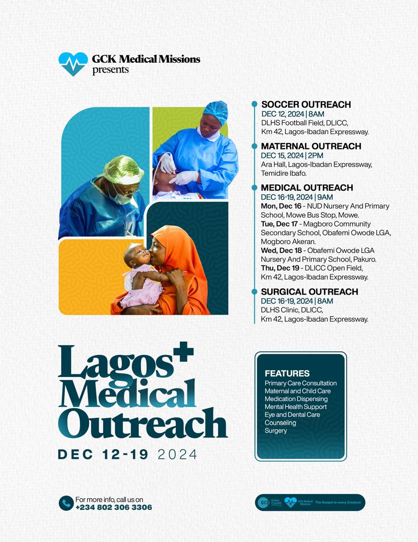 ceo_nourish's tweet photo. Check out the schedule for the GCK Medical Missions for those asking where! 🙏🙇🏽 https://t.co/s2XBW0feSn
