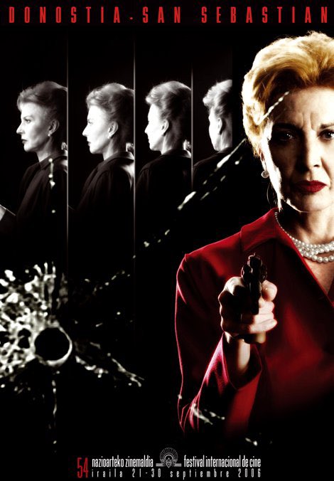 Marisa Paredes haciendo un homenaje a 'The Lady from Shanghai' para el cartel oficial del Festival de San Sebastián de 2006.

QEPD. ❤️