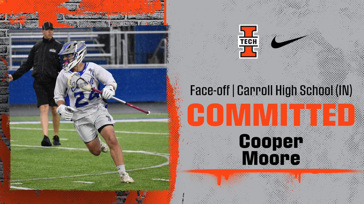 tech_lax's tweet photo. COMMITTED

We’re excited to announce the commitment of Cooper Moore, Face-Off specialist from Carroll High School! 
#BOOM #GoWarriors #Committed https://t.co/MfDCuKx4zZ