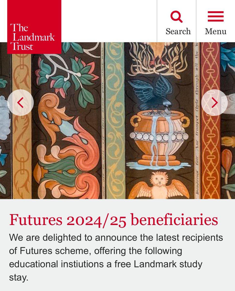 We’re delighted to be a Landmark Trust Futures recipient!!! 🤩🤩🤩landmarktrust.org.uk/get-involved/l… 🙏Looking forward to thinking about our language/x focused research in this unique history-rich environment resonating with geopolitical and sociocultural learnings for the future!