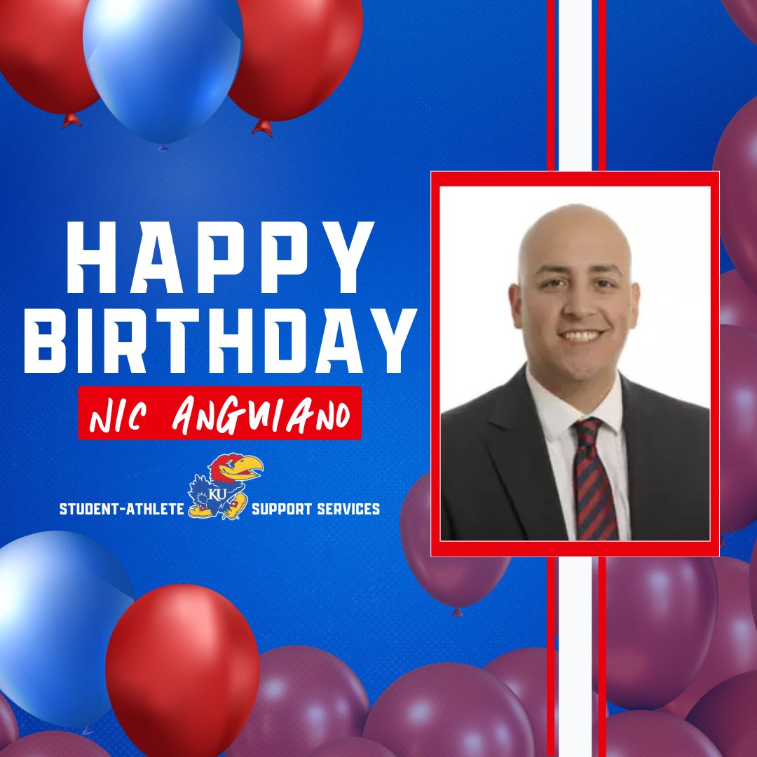 KU_Academics's tweet photo. Wishing our very own, Nic Anguiano a very happy birthday! 🎂🥳 https://t.co/EjSjYdyVtS