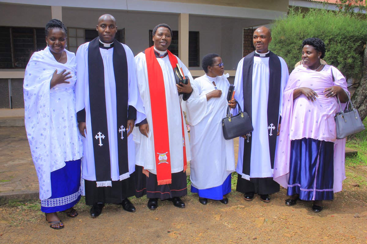 Bishop <a href="/MbitseG/">Rt. Rev.Mbitse Godfrey</a> Ordained two Deacons Rev <a href="/viansafari/">Rev.Vian Safari</a> &amp; Rev <a href="/Mugiraneza7356/">REV.Mugiraneza Innocent</a> into Priesthood on 8.12.2024 in the colorful Service at St.Andrew's Cathedral Seseme.  Congrats.
To God be the Glory!
<a href="/Hope_Biz/">Hope Bizimana</a> <a href="/vomuhabura/">Voice Of Muhabura 88.9FM</a> <a href="/Online_COU/">Online Church of Uganda</a> <a href="/ThornycroftChap/">Thornycroft Chapel, UCU.</a> <a href="/BishopMugisha/">Bishop Cranmer Mugisha</a>