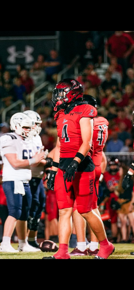 Cannon Garday (@cannongarday22) on Twitter photo Back to Back Open State Champions! Proud to be a Lion! Here are my highlights from my Junior Year.
-78 Total Tackles
-7 Sacks
-11.5 TFL
-9 Pass Deflections
-1 FF
<a href="/coachthomasfb/">Colin Thomas</a> <a href="/stephaunpeters/">Stephaun Tank Peters</a> <a href="/LibertyFBLions/">Liberty Lions Football</a> <a href="/CoachPerrone/">Coach Perrone (My Recruits)</a> <a href="/PrepRedzoneAZ/">Prep Redzone Arizona</a> <a href="/azc_obert/">Richard Obert</a>
hudl.com/v/2RHUV9 Back to Back Open State Champions! Proud to be a Lion! Here are my highlights from my Junior Year.
-78 Total Tackles
-7 Sacks
-11.5 TFL
-9 Pass Deflections
-1 FF
<a href="/coachthomasfb/">Colin Thomas</a> <a href="/stephaunpeters/">Stephaun Tank Peters</a> <a href="/LibertyFBLions/">Liberty Lions Football</a> <a href="/CoachPerrone/">Coach Perrone (My Recruits)</a> <a href="/PrepRedzoneAZ/">Prep Redzone Arizona</a> <a href="/azc_obert/">Richard Obert</a>
hudl.com/v/2RHUV9