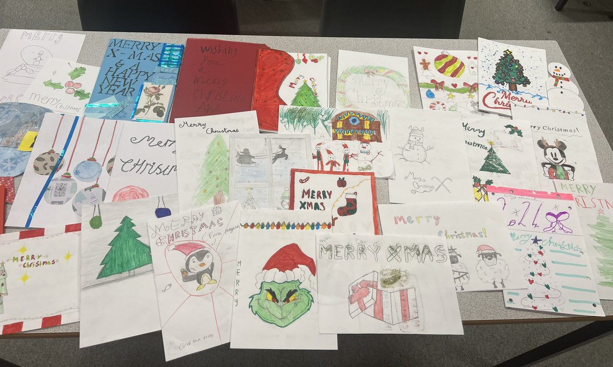 cbeerclasswork's tweet image. Our amazing @StMungos_Eng s1 classes made some fantastic Christmas cards. This year the cards were handed to the wonderful @stmungosfia to be used in this years boxes to spread joy around our community. It was also fantastic opportunity to show our @StMungosFalkirk values