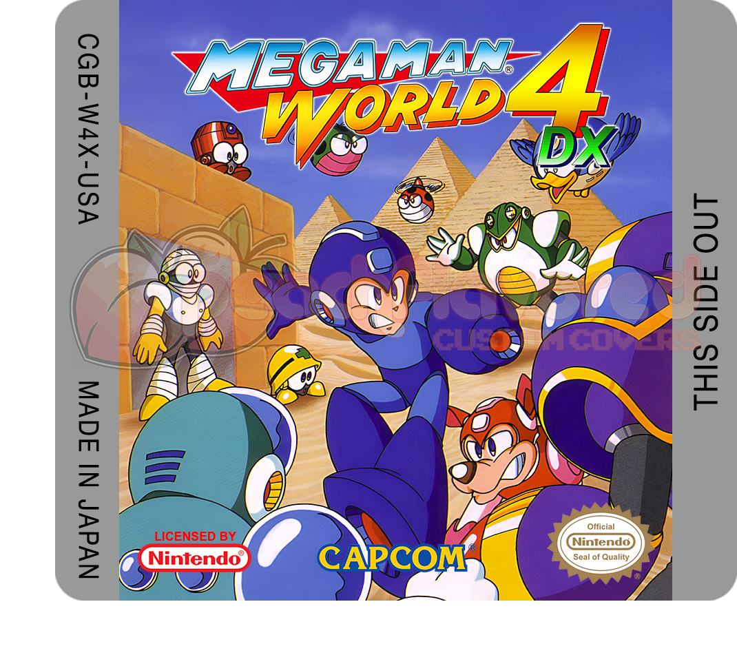 Celebrating the release of #MegaMan World 4 DX by @marc_robledo