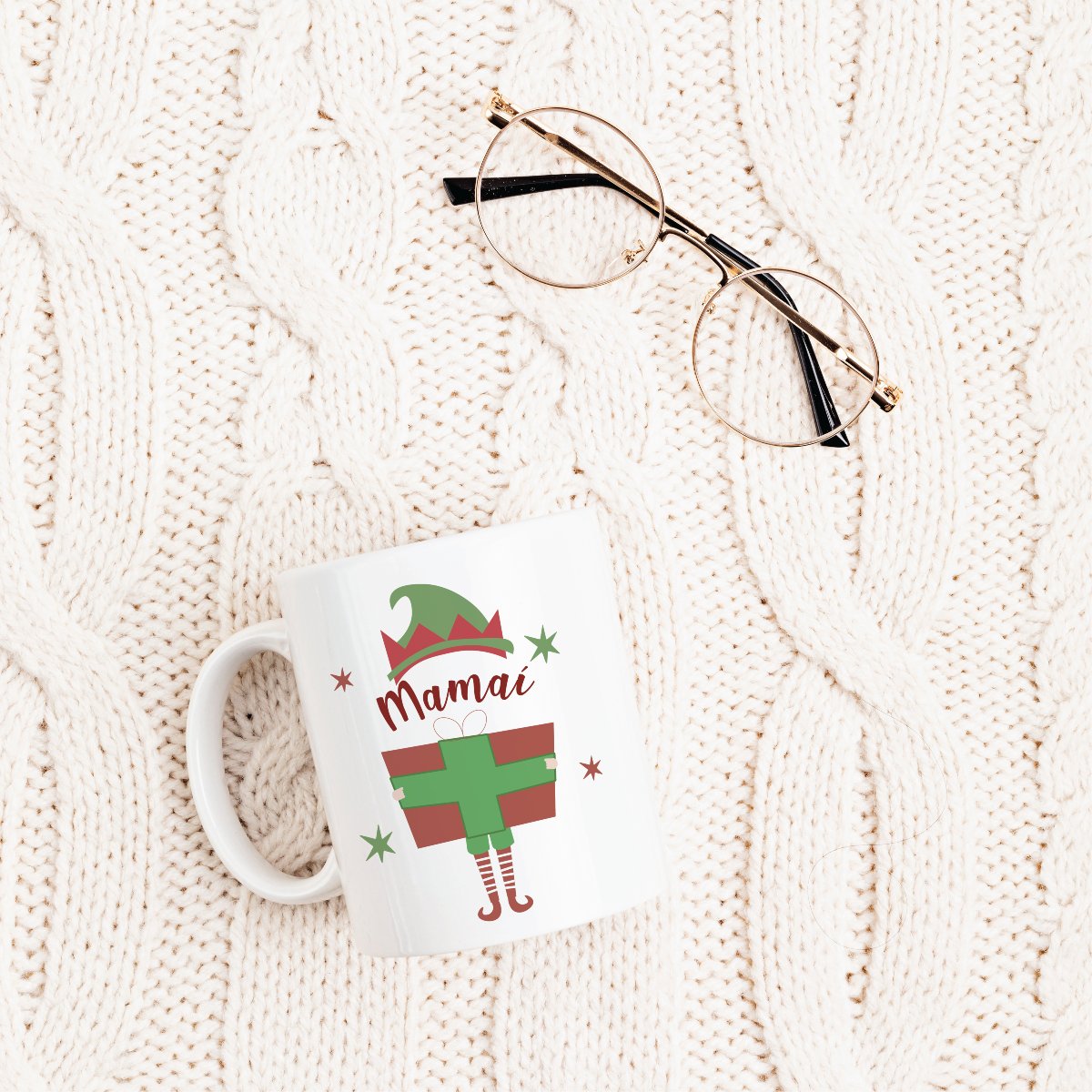 🎁 For the Mamaí who does it all! Our Mamaí Elf mug is here to keep her fueled this holiday season. 💕🧝‍♀️ #IrishMamaí #ElfLife