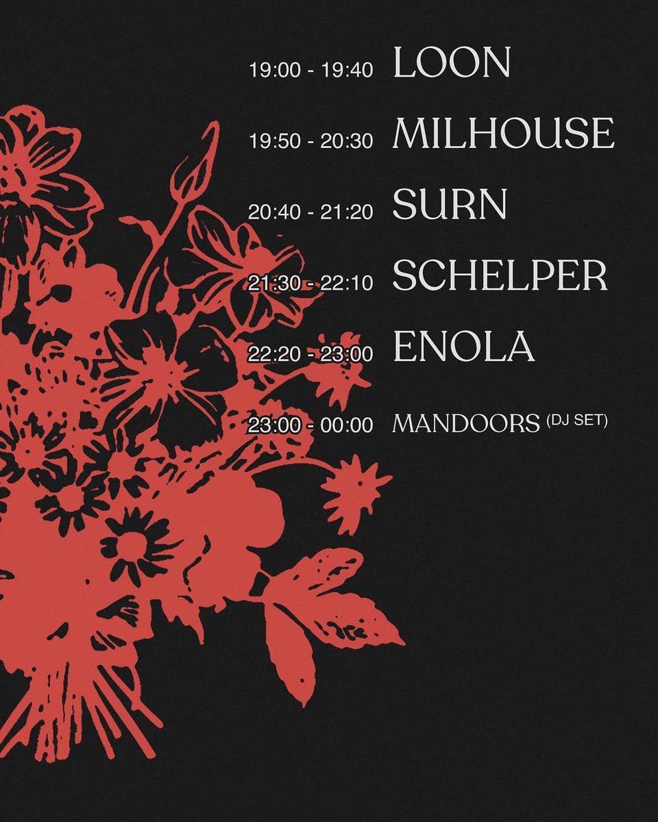 Mandoors bagian ngrameni mbesok Jumat. Menutup acara DEATH PARADE dengan set DJ.