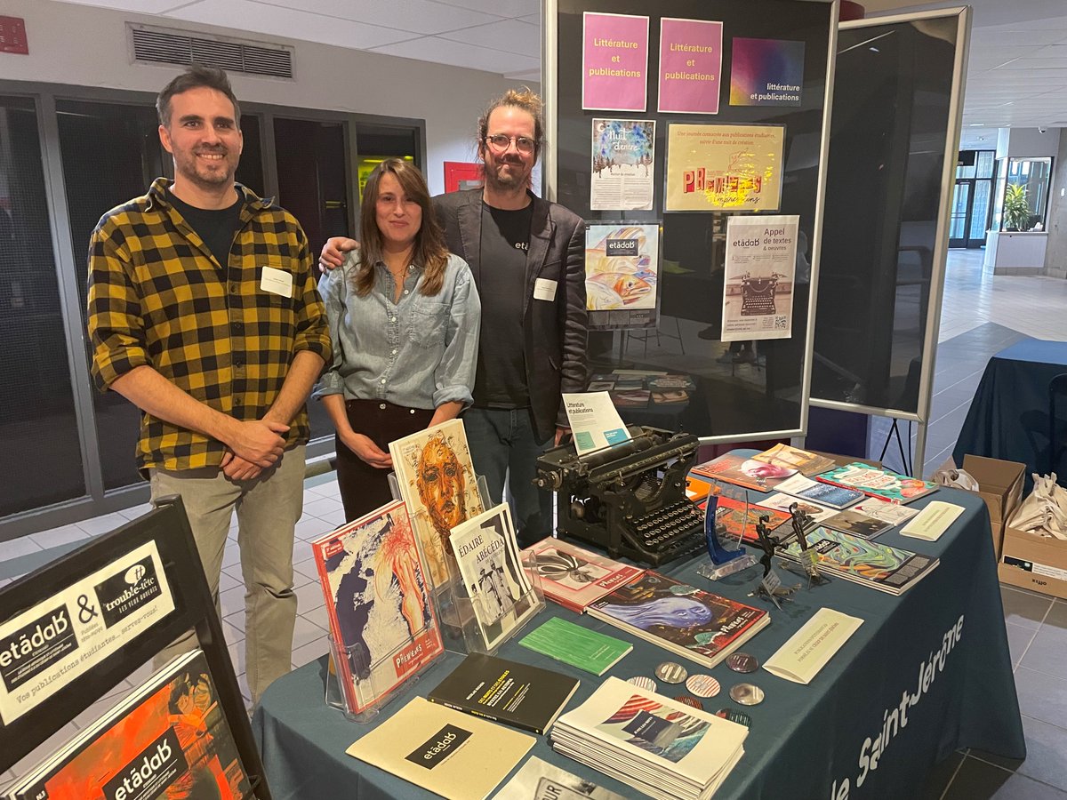 Cégep de Saint-Jérôme
Lancement de la 39e édition de la revue Étendard : une vitrine artistique et littéraire
lescegeps.com/nouvelles/2024…