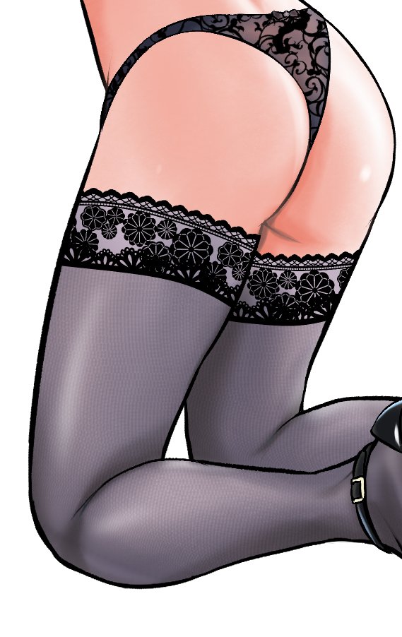 良い感じのタイツ尻塗れた('◇')ゞ 