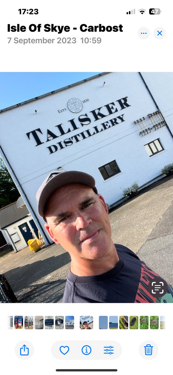 Manclee's tweet image. To me love me! The only #Talisker #whiskey I like, the least peaty I feel. I enjoyed a tipple at the bar during a previous visit to the #distillery on #Skye.