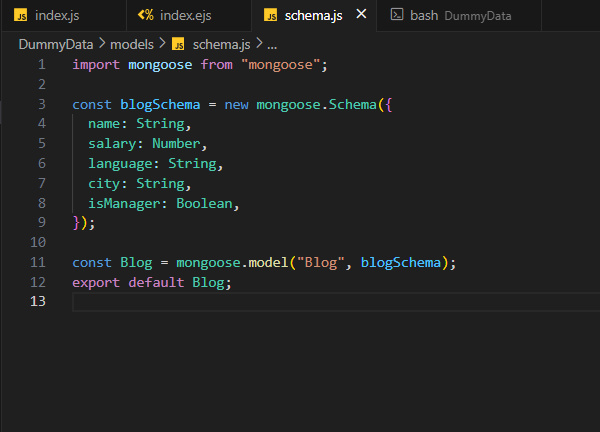 CodeJoker07's tweet photo. 🚀 Excited to share my latest project: a Dummy Data Generator using #ExpressJS and #MongoDB! This tool generates random data and stores it seamlessly. Perfect for testing or demo purposes. #WebDevelopment #NodeJS #Coding #TechCommunity https://t.co/XHRKmrIXTD