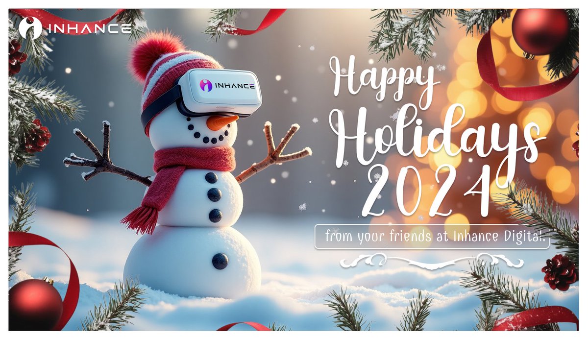 🎄✨ Happy Holidays from all of us at Inhance! ✨🎄

As the year comes to a close, we want to express our heartfelt gratitude to our amazing clients, partners, and team. #HappyHolidays #ThankYou #SeasonOfJoy #Inhance