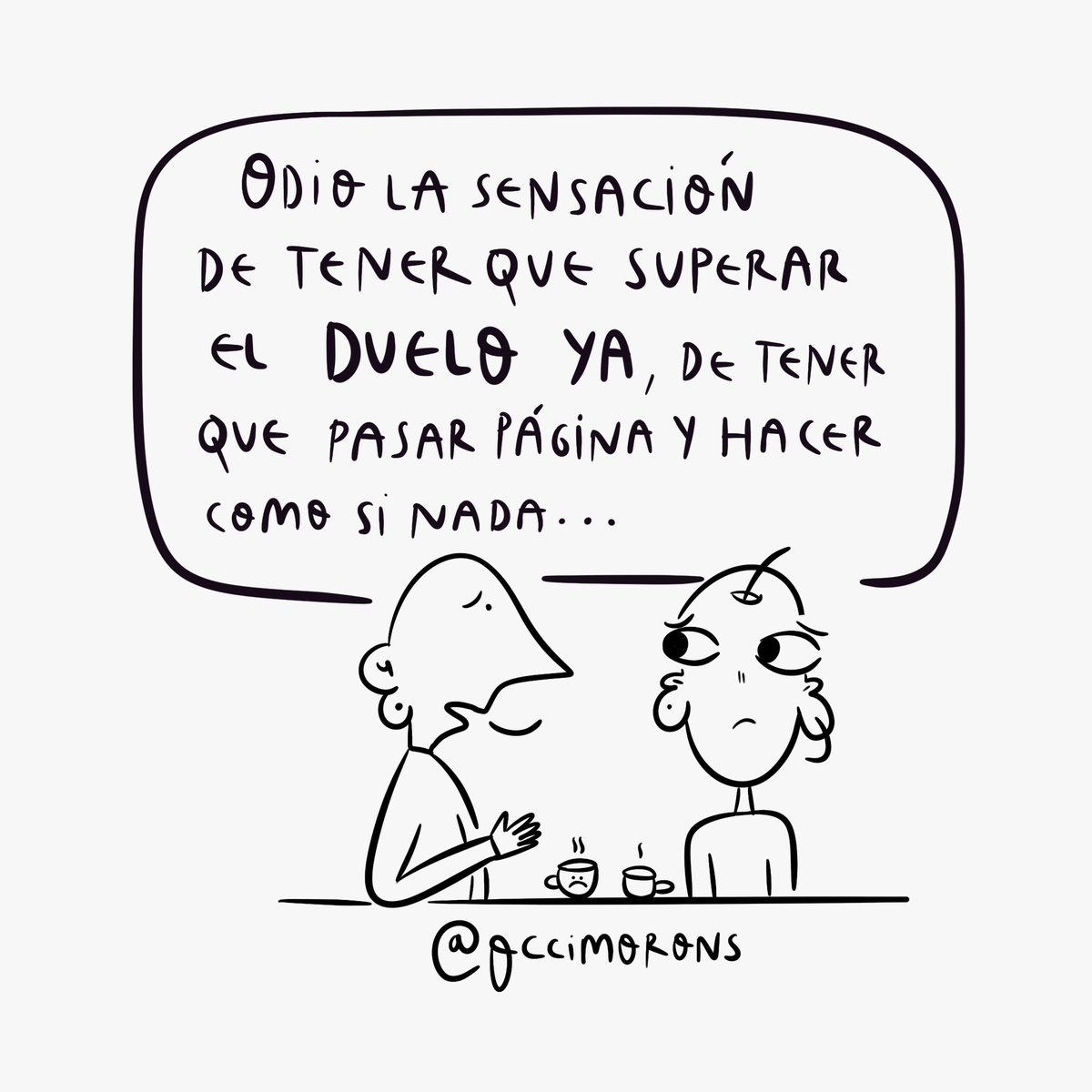 occimorons's tweet photo. Abro hilo de esta historieta que he hecho sobre el DUELO https://t.co/vcZfG5yx45