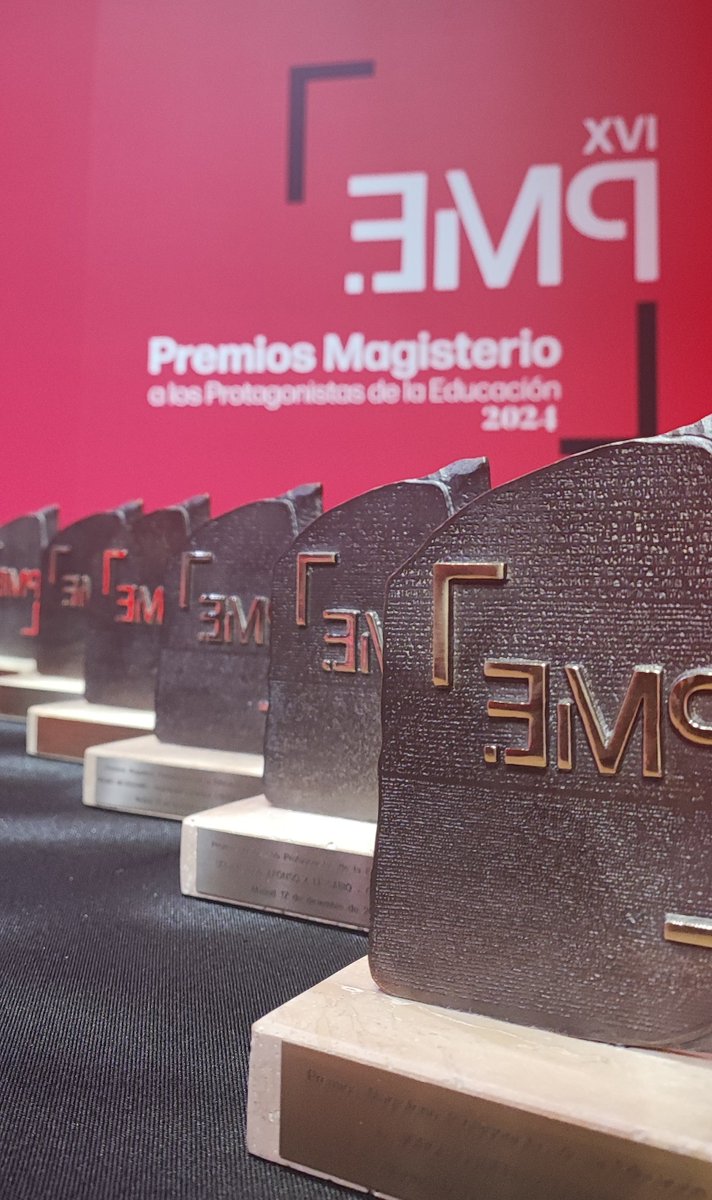 Magisnet's tweet image. 🏆 ¡Calentamos motores para los Premios magisterio! 🏆

#PME2024