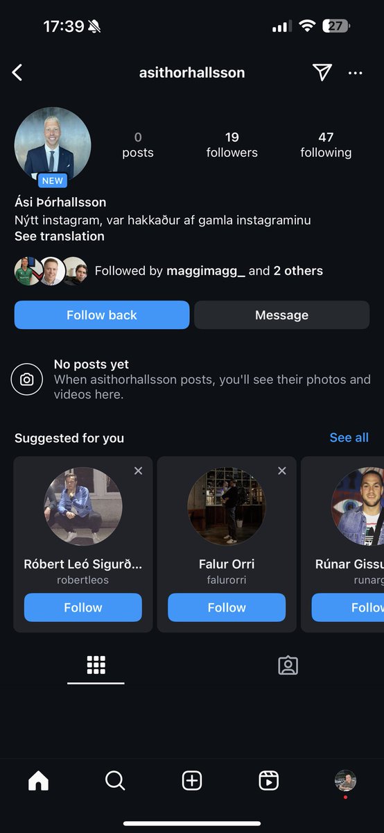 Ási Þórhalls kominn með nýtt Instagram, FH og Keflavíkur legend