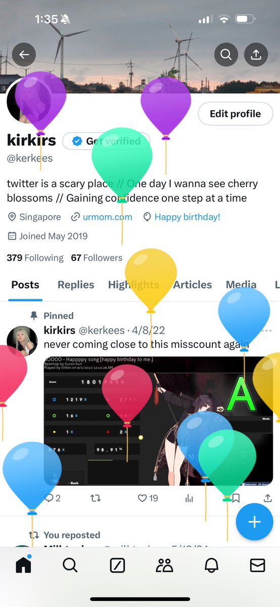 kerkees's tweet photo. aaaaand suddenly ive hit the old 22 now https://t.co/mRkYK6AYbw