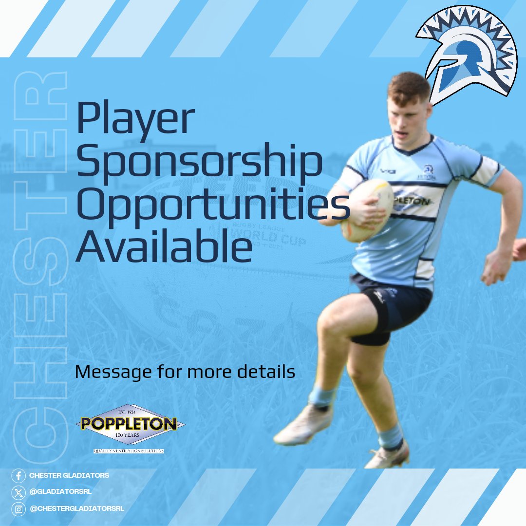 Chester Gladiators RLFC tweet media