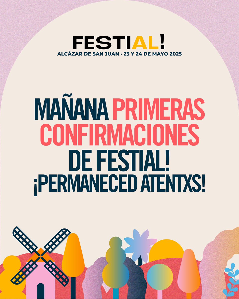 ¿Preparados? 

Comenta por aquí qué artista no puede faltar en esta segunda edición! 👇🏼

#Festial2025