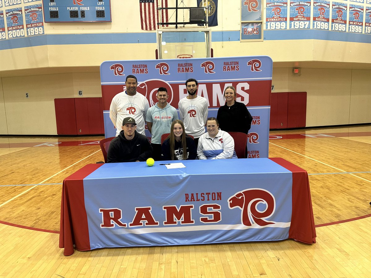 Congratulations <a href="/ElsasserLilly/">Lilly Elsasser</a>! <a href="/cunebulldogs/">Concordia Bulldogs</a> got a gem! <a href="/RRamsSoftball/">Ralston Softball</a> <a href="/RalstonHS/">Ralston High School</a>