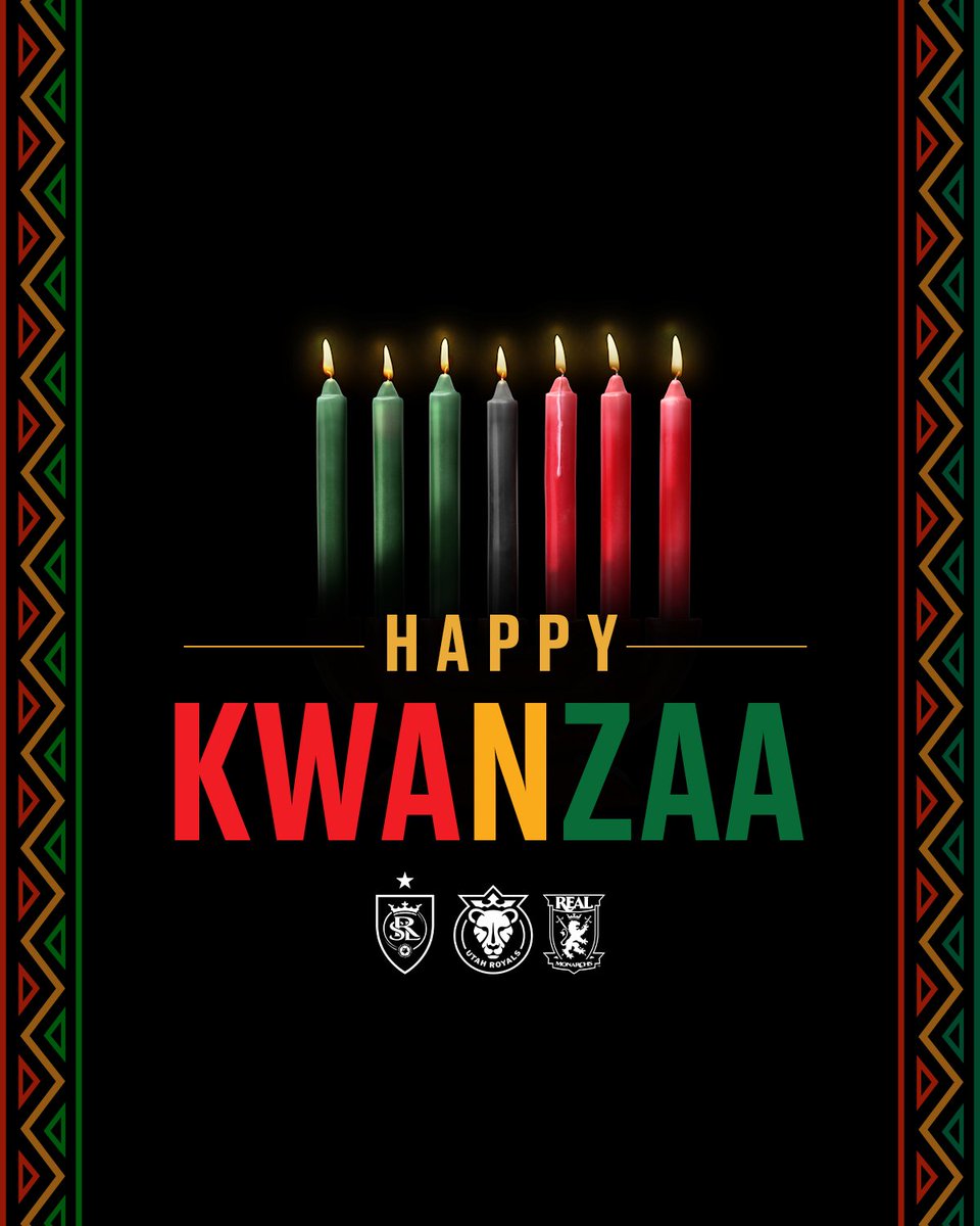 Happy Kwanzaa, RSL fam ❤️