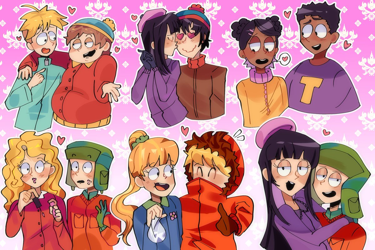 _snowcup_'s tweet photo. South park ships #cartters #stendy #tolcole #kybe #kenly #kyndy #southpark https://t.co/9F0A2zCBfe