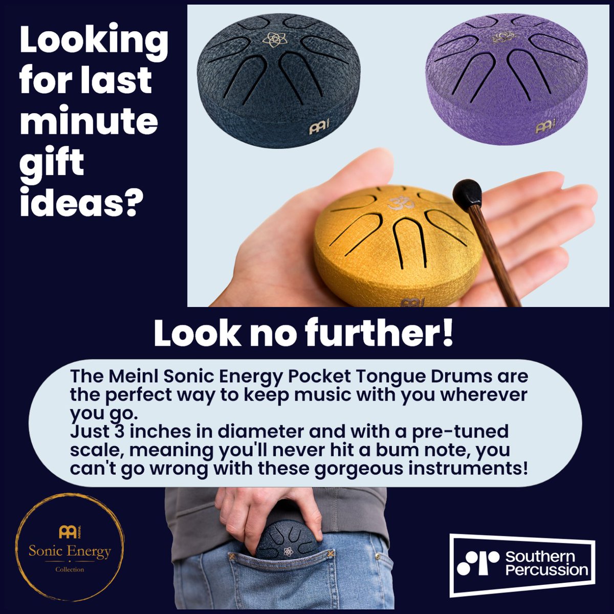 Southern Percussion (@spercussion) on Twitter photo Keep a little music with you wherever you go with the <a href="/meinlpercussion/">Meinl Percussion</a> Sonic Energy Pocket Tongue Drums!
southernpercussion.com/?s=pocket+tong…
#meinlpercussion #meinlsonicenergy #tonguedrum #pocketmusic #percussion #pocketpercussion #gifts #christmas2024 #christmasgiftsideas Keep a little music with you wherever you go with the <a href="/meinlpercussion/">Meinl Percussion</a> Sonic Energy Pocket Tongue Drums!
southernpercussion.com/?s=pocket+tong…
#meinlpercussion #meinlsonicenergy #tonguedrum #pocketmusic #percussion #pocketpercussion #gifts #christmas2024 #christmasgiftsideas