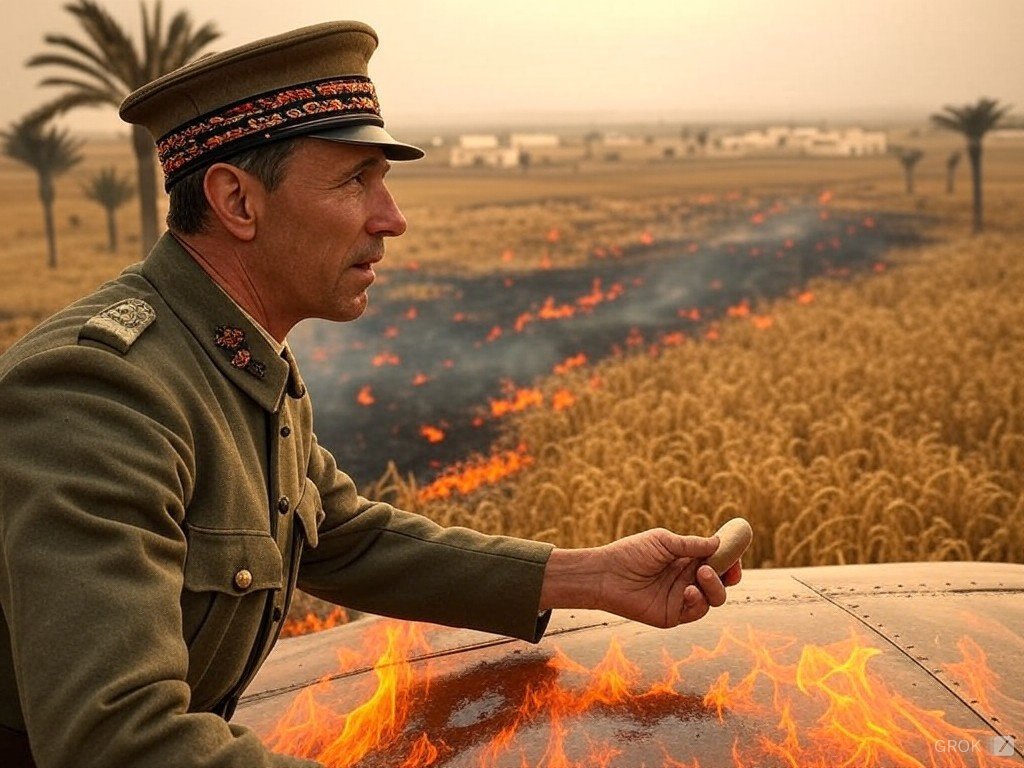 🇲🇦🇫🇷Le premier bombardement aérien de l'histoire militaire française a eu lieu au printemps 1912 au Maroc. Selon « L'Humanité » du 6 juillet 1914 : 

« Le lieutenant Monlais largue des bombes incendiaires sur les récoltes des insurgés du sud marocain. On ne sait si ces récoltes