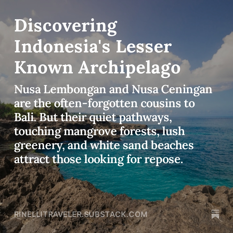 alyssa_rinelli's tweet image. Read the latest - rinellitraveler.substack.com/p/discovering-…