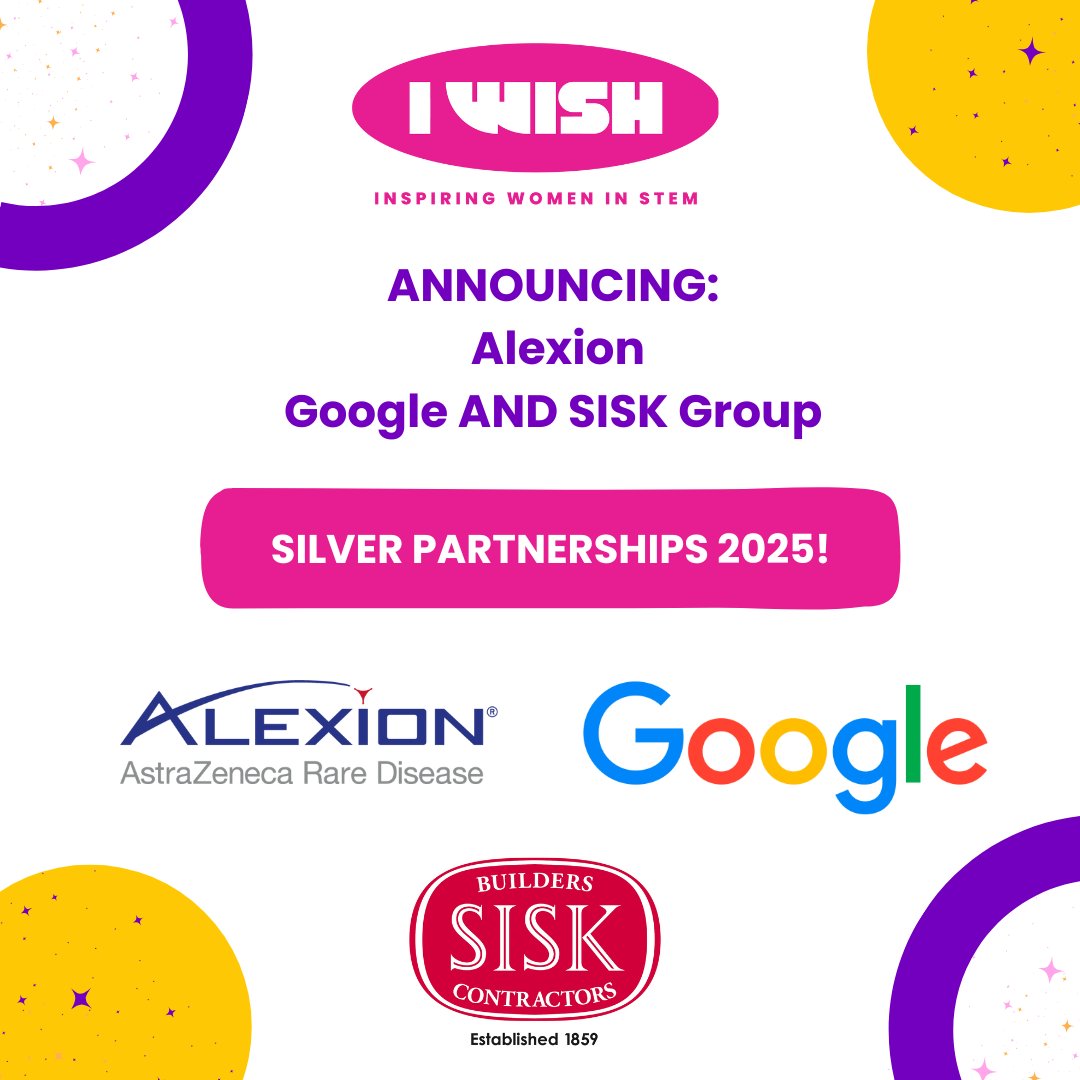 IWish_ie's tweet photo. xWe are excited to announce the addition of three Silver Partners for I Wish 2025! @AlexionPharma , @Google , and @JohnSiskandSon are joining forces with us to inspire and support the next generation of women in STEM.
#Alexion #Google #SiskBuilders #IWish2025 #WomenInSTEM https://t.co/tRnMO2cGO8