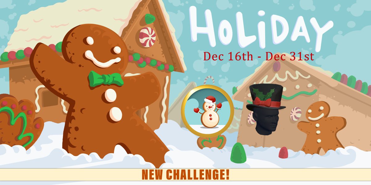 After Turkey Trotting, we hope you are ready for something new...

This is now the time for festivites and THE HOLIDAY CHALLENGE! 🎄

Hop into VZFit and join us to get this amazing festive Top Hat 🎩

meta.com/en-gb/experien…