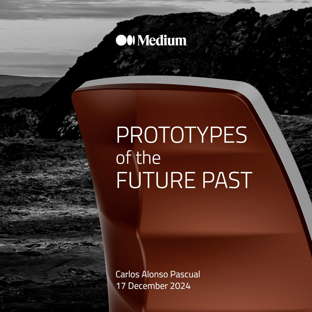 Prototypes of the future past. Is it possible for virtual and augmented realities not only to expand our aesthetic experience, but also to foster an ethic of collaboration and symbiosis with nature?
medium.com/@carlos.alonso…
#design #hybridreality #sensemaking