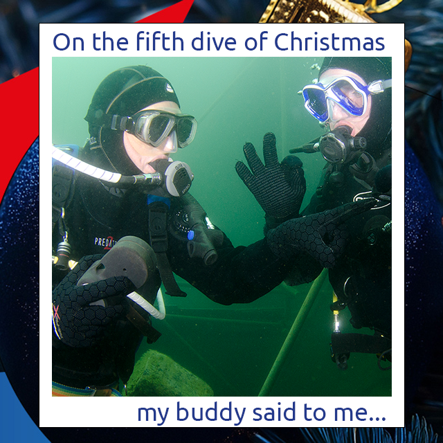 BSACdivers's tweet photo. #12divesofchristmas #tips
🎶 Five golden rings... and one golden rule! ✨ The Rule of Thirds:
Use one-third of your air to descend and explore.
Save one-third for your ascent.
Keep the last third for emergencies.
#ScubaSafety #OceanAdventures https://t.co/XlKXz1Z5xs