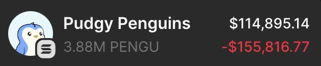 If this post gets 1k likes, I will giveaway $85k worth of $PENGU token which is the allocation per penguin.

Just like, rt and comment 'done'

Picking random winner in 24hrs.