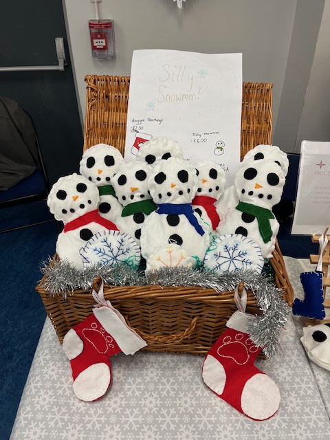 S3 Fashion class are excited to sell their amazing products at tonight's Christmas Winter Wonderland!